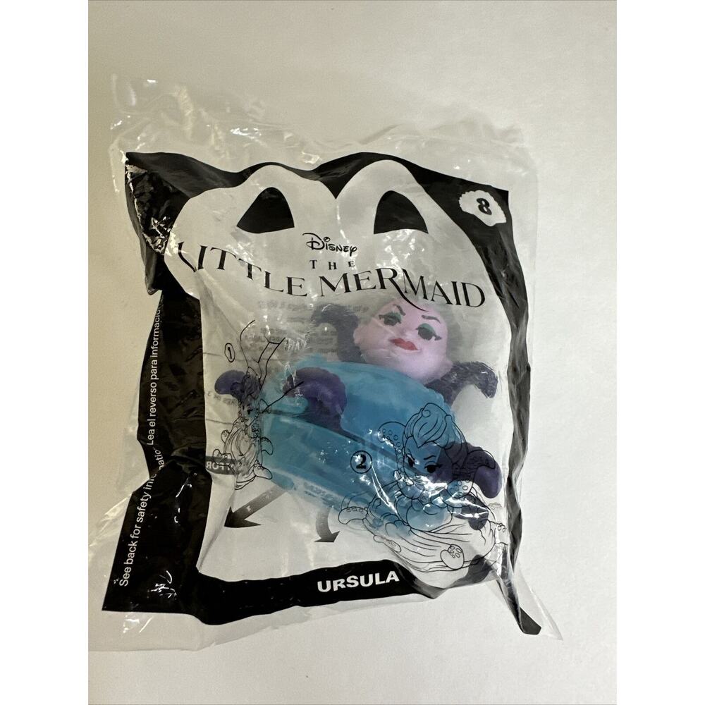 2023 McDonalds Happy Meal Toys Disney‎ The Little Mermaid -New Toy #8 Ursula- - Picture 3 of 3